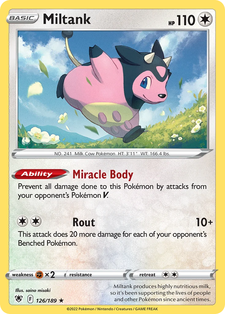 Miltank 126 Astral Radiance