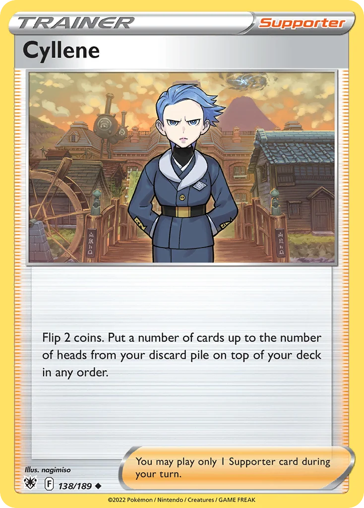 Cyllene 138 Astral Radiance Pokemon Card