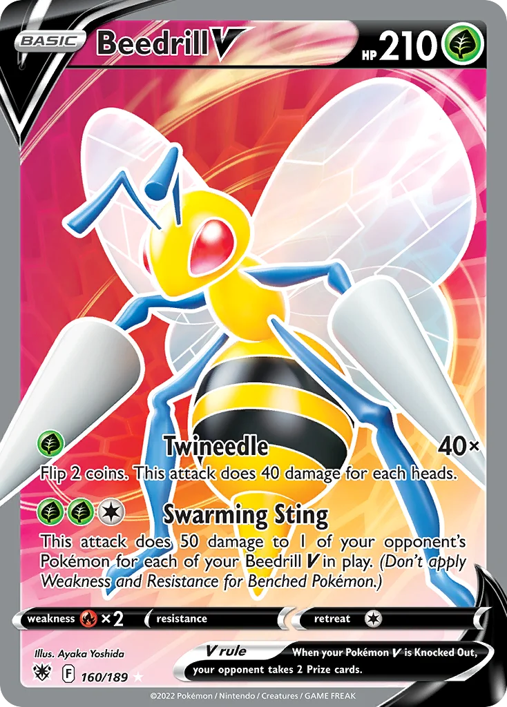 Beedrill V (Full Art) 160 Astral Radiance