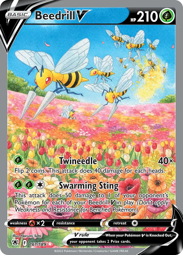 Beedrill V (Alternate Full Art) 161