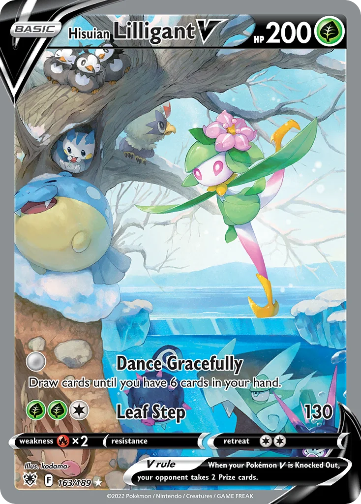Hisuian Lilligant V (Alternate Full Art) 163 Astral Radiance