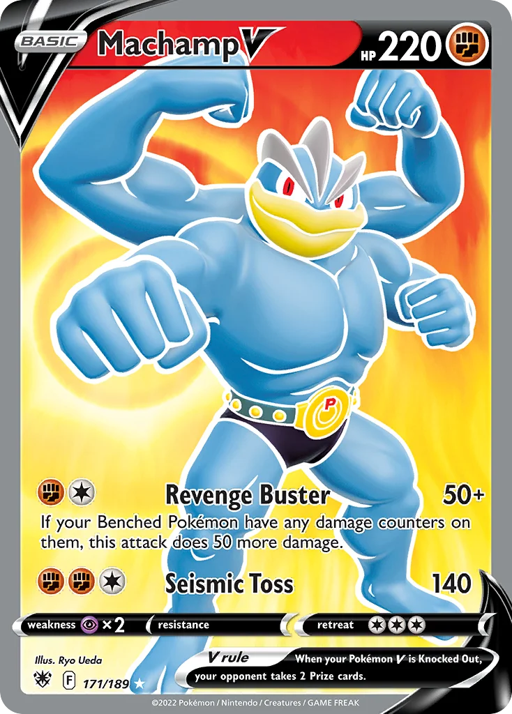Machamp V (Full Art) 171 Astral Radiance
