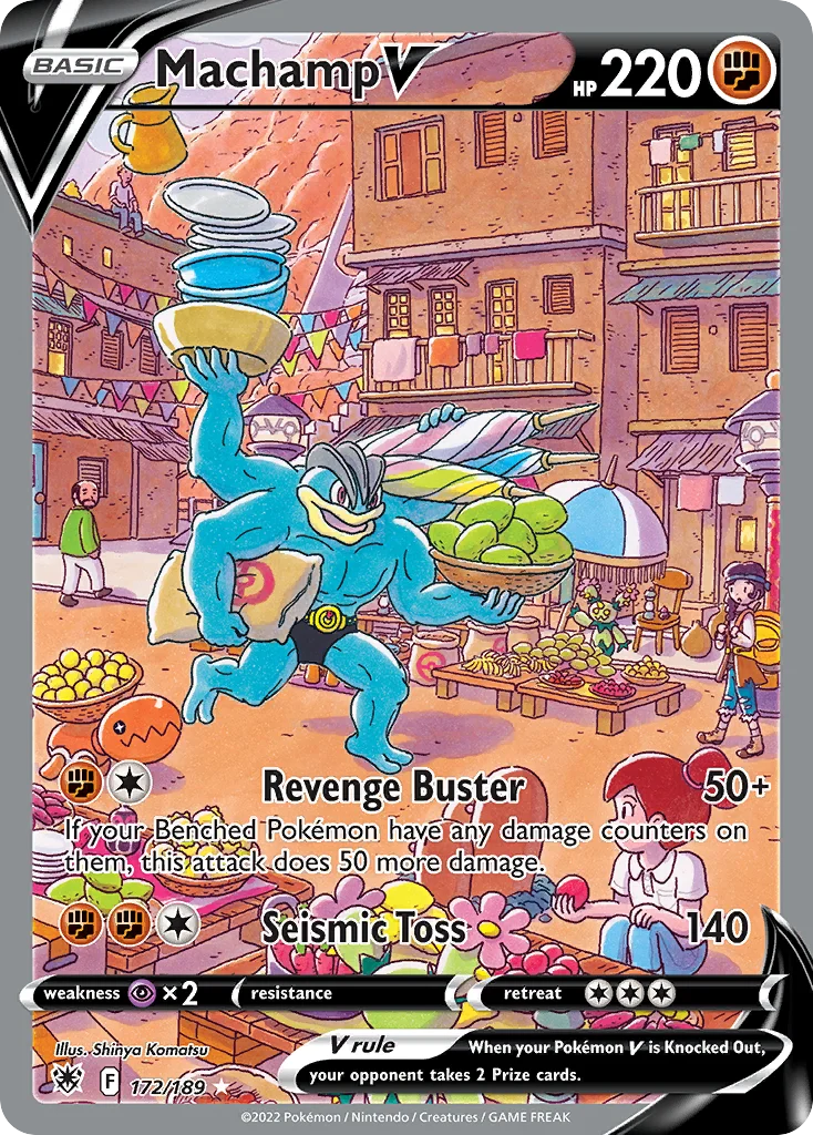 Machamp V (Alternate Full Art) 172
