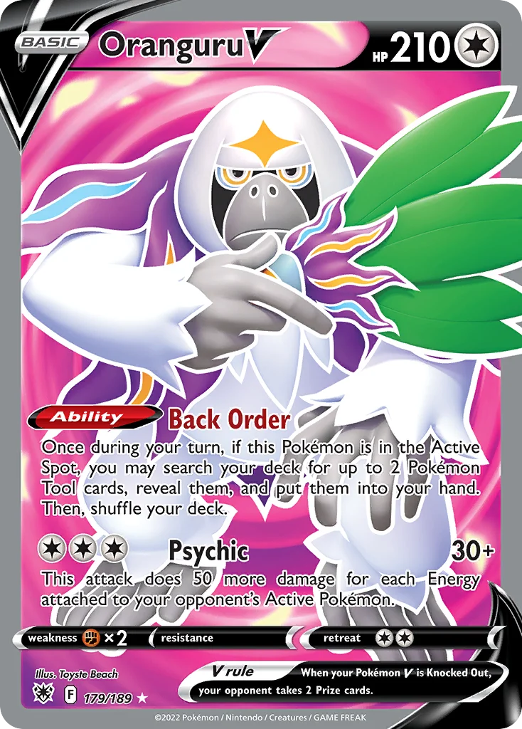Oranguru V (Full Art) 179 Astral Radiance