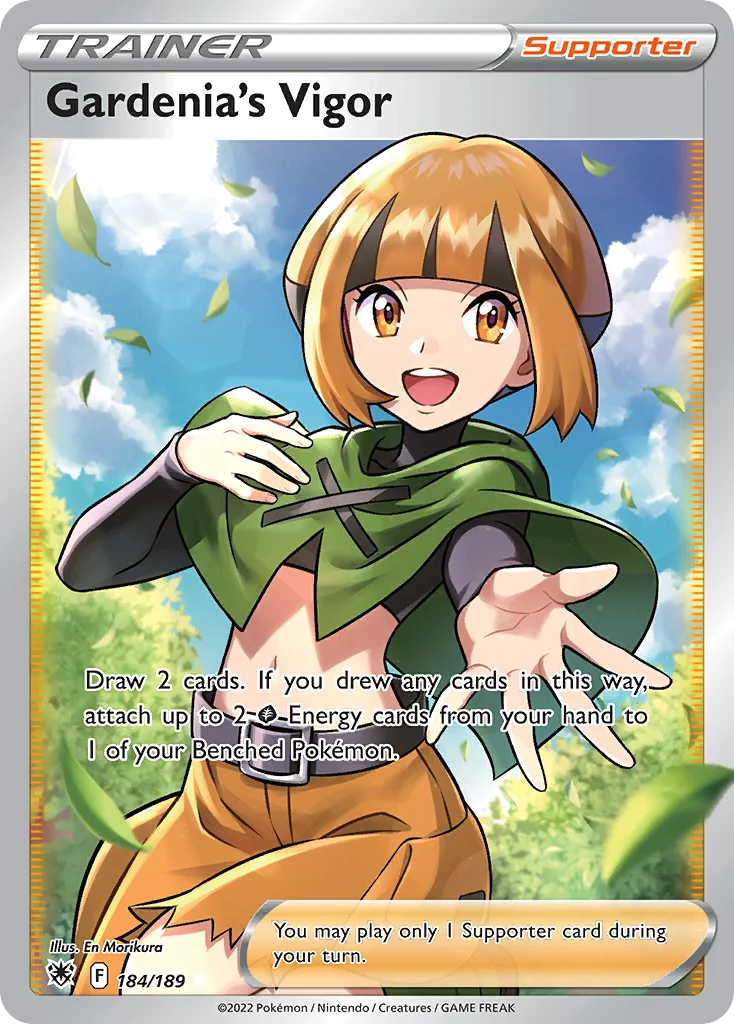 Gardenia's Vigor (Full Art) 184 Astral Radiance