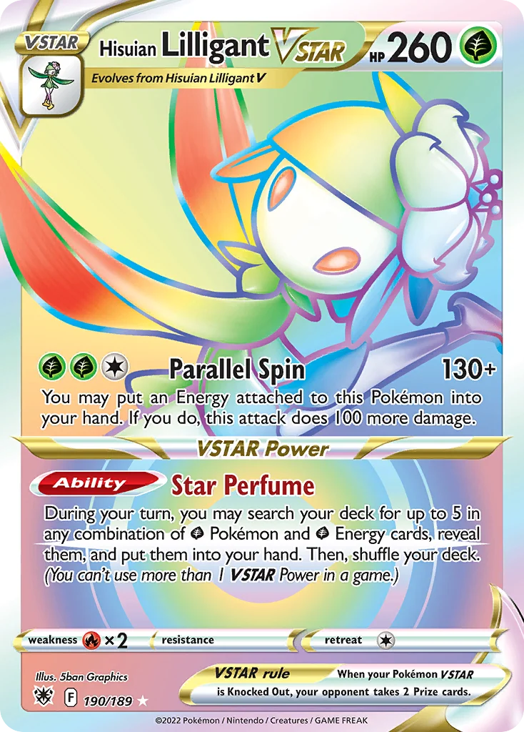Hisuian Lilligant VSTAR (Secret) 190 Astral Radiance