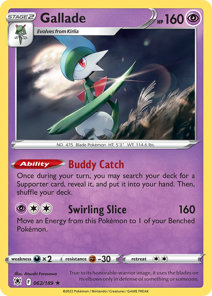 Gallade 062 Astral Radiance