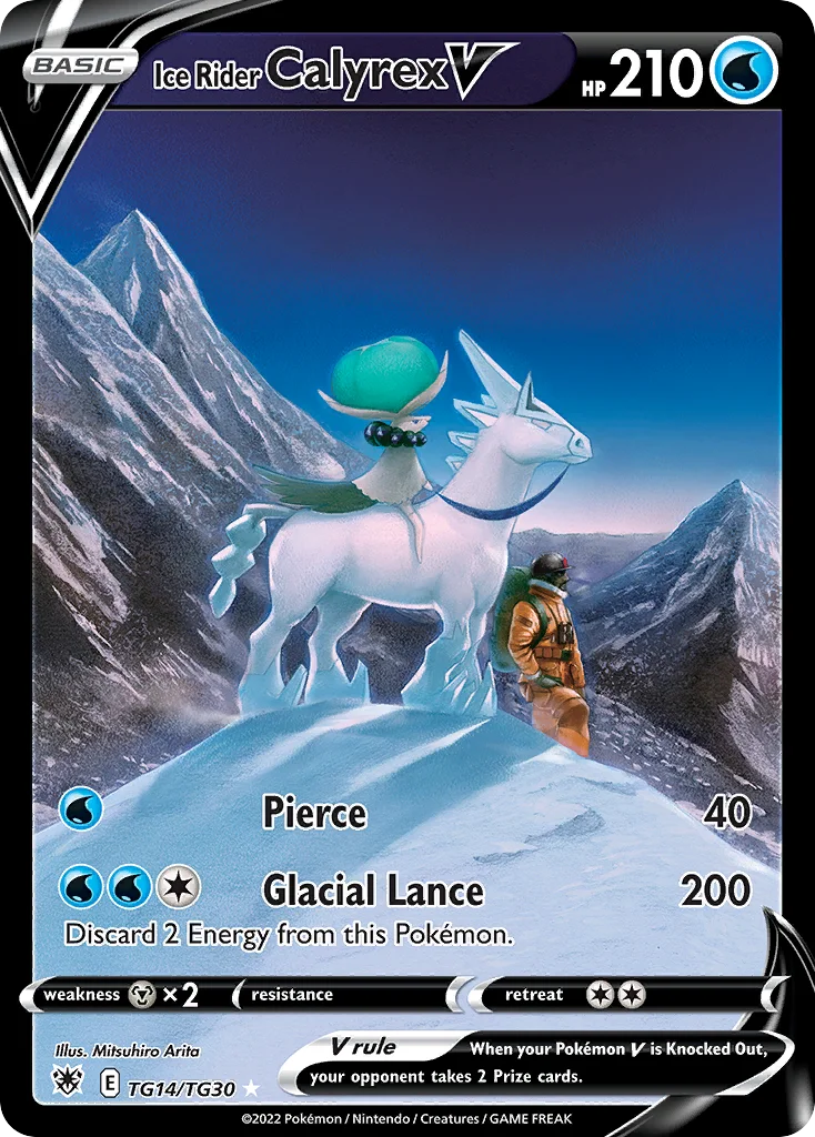 Ice Rider Calyrex V TG14 Astral Radiance