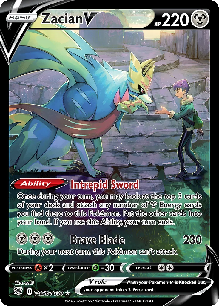 Zacian V TG21 Astral Radiance