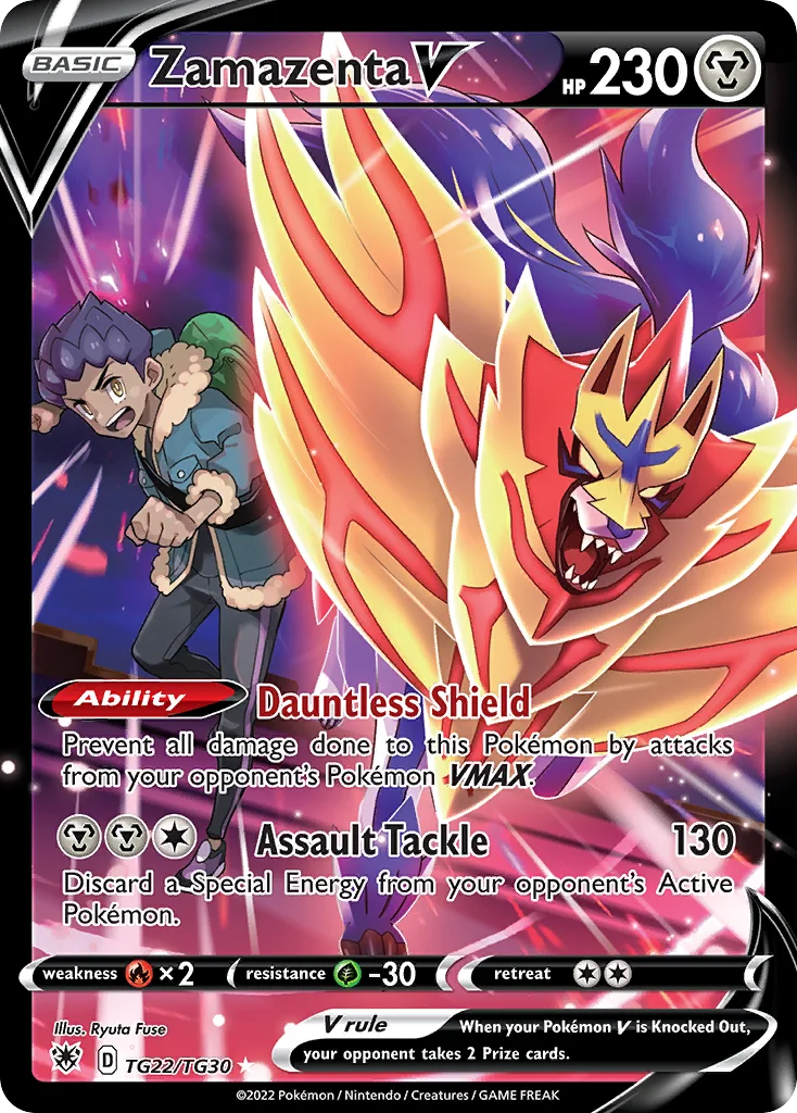 Zamazenta V TG22 Astral Radiance