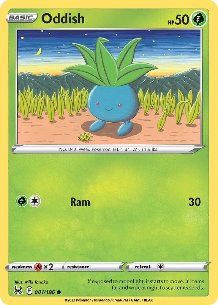 Oddish 001 Lost Origin