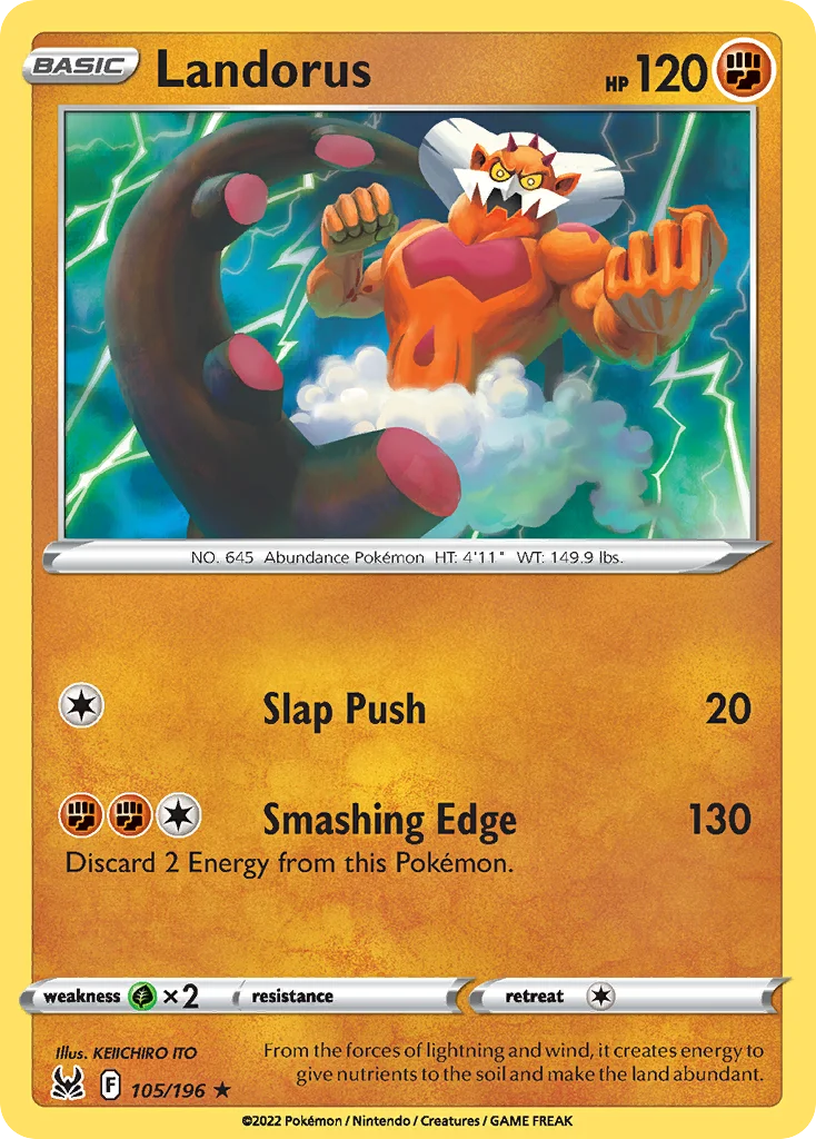 Landorus 105 Lost Origin