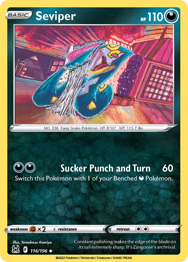 Seviper 116 Lost Origin