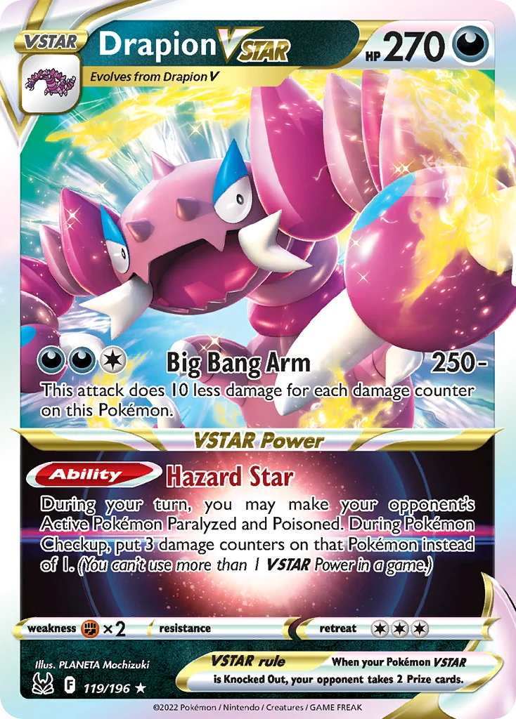 Drapion VSTAR 119 Lost Origin
