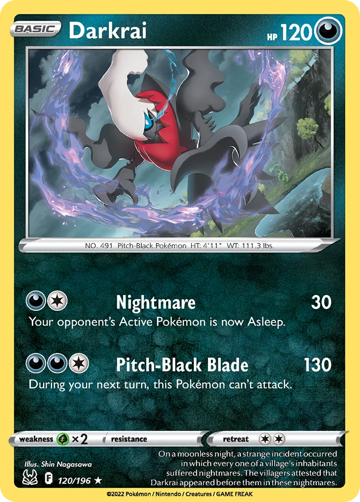 Darkrai 120 Lost Origin