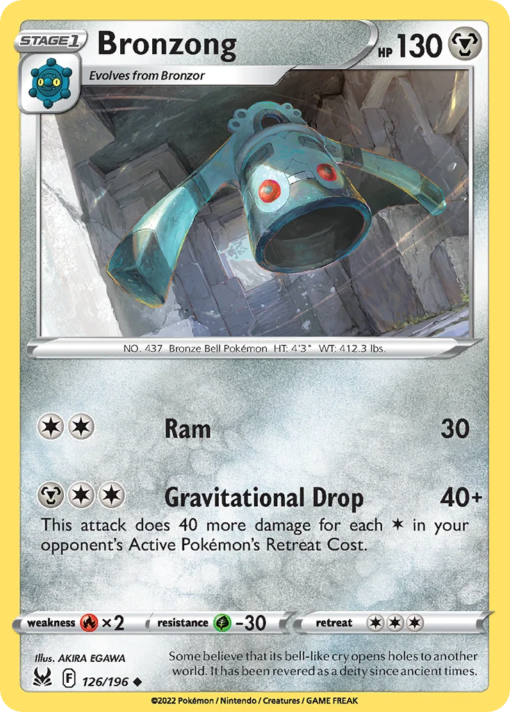 Bronzong 126 Lost Origin