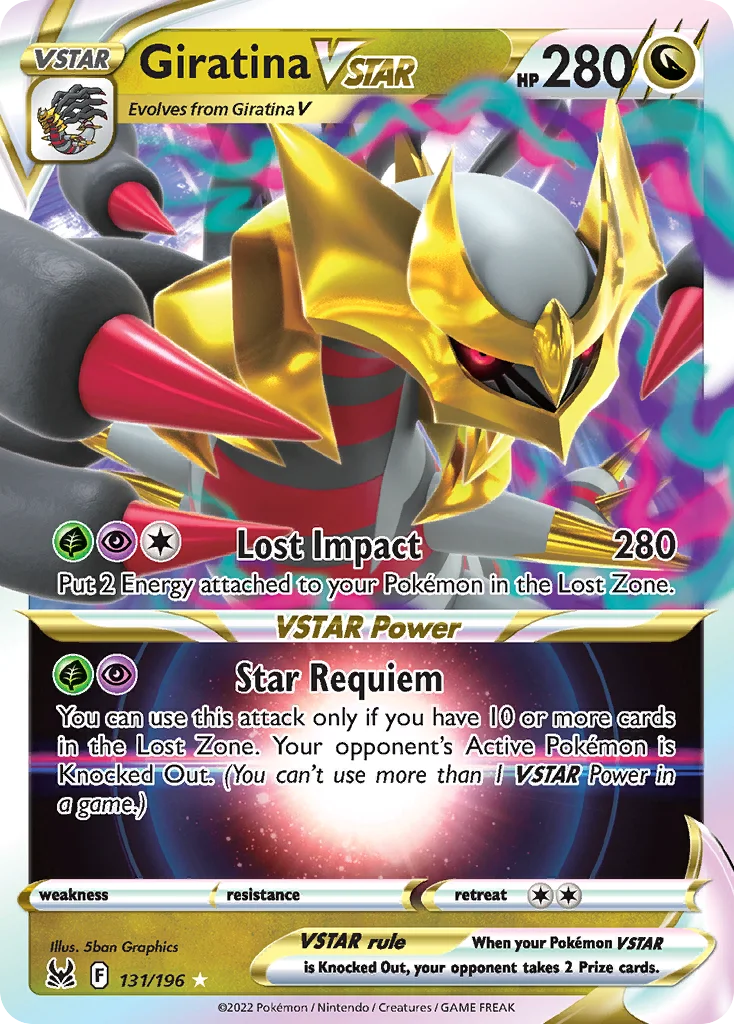 Giratina VSTAR 131 Lost Origin