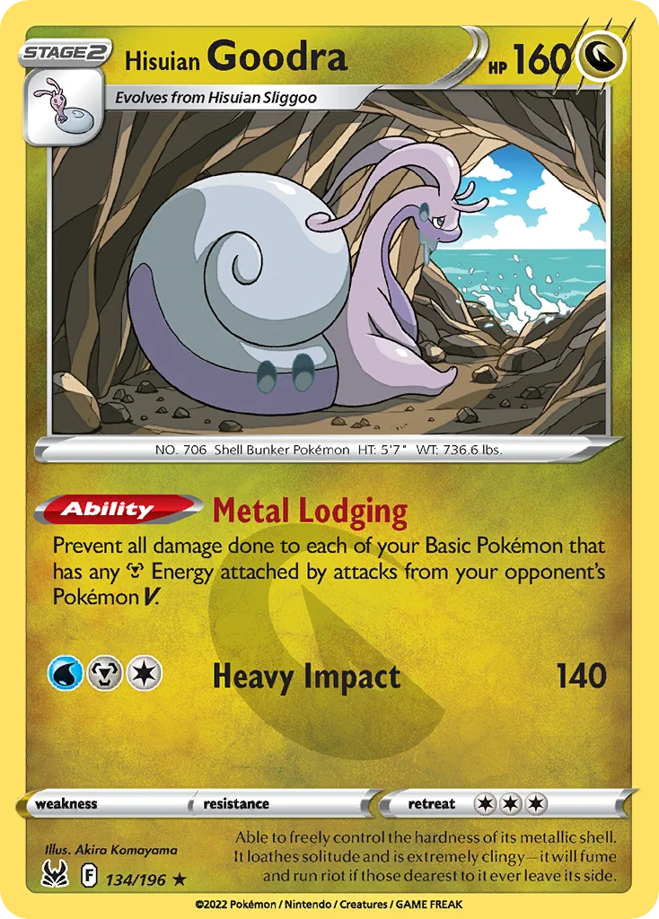 Hisuian Goodra 134 Lost Origin
