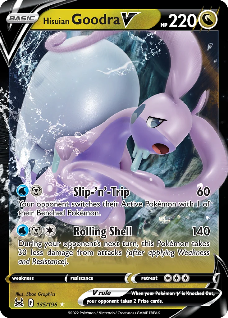 Hisuian Goodra V 135 Lost Origin