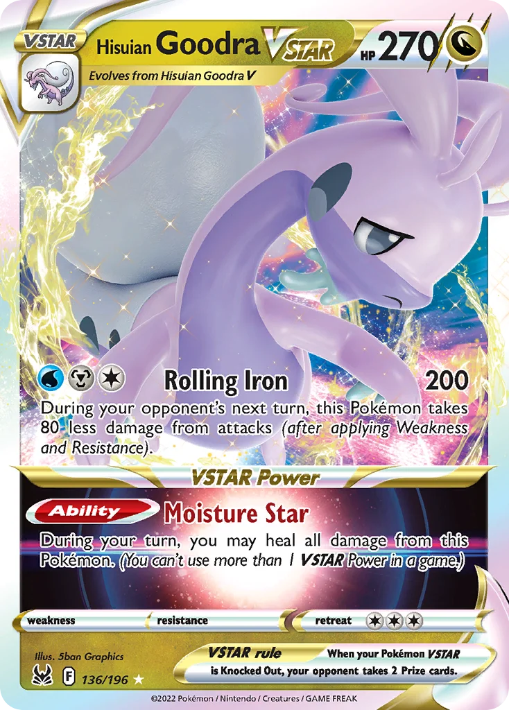 Hisuian Goodra VSTAR 136 Lost Origin
