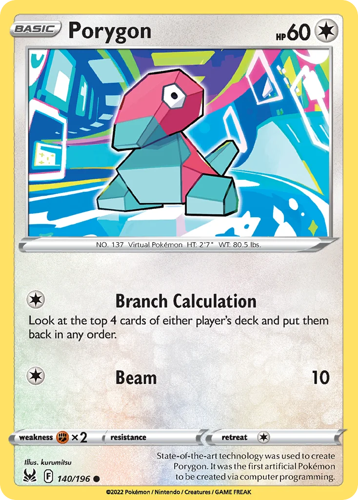 Porygon 140 Lost Origin