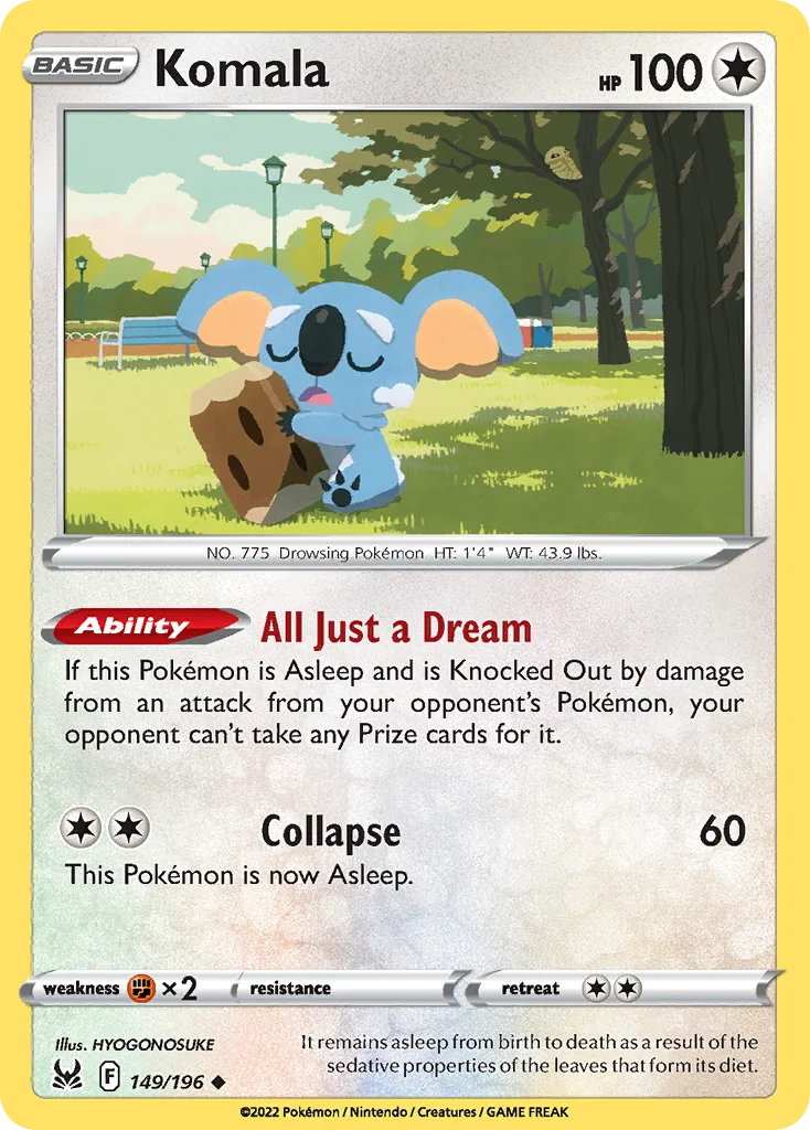 Komala 149 Lost Origin
