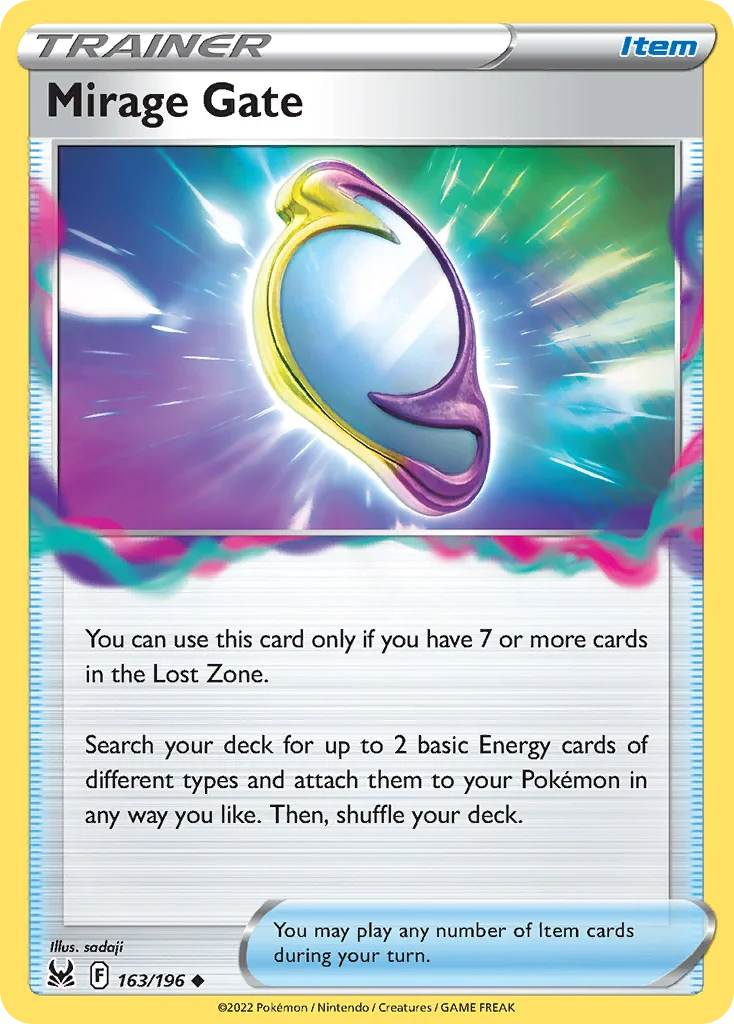 Mirage Gate 163 Lost Origin Pokemon Card