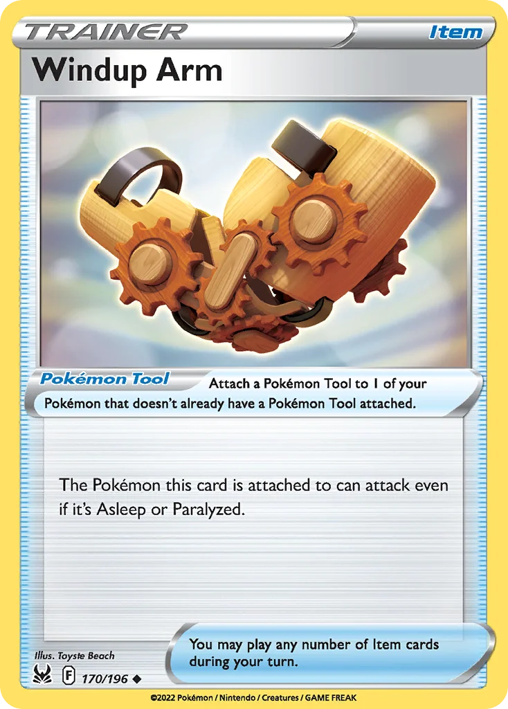 Windup Arm 170 Lost Origin