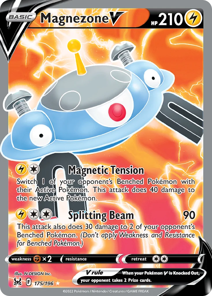 Magnezone V (Full Art) 175 Lost Origin
