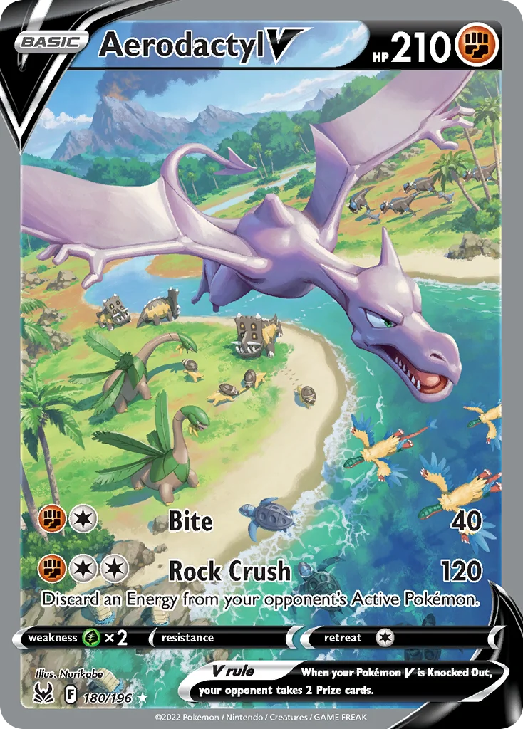 Aerodactyl V (Alternate Full Art) 180