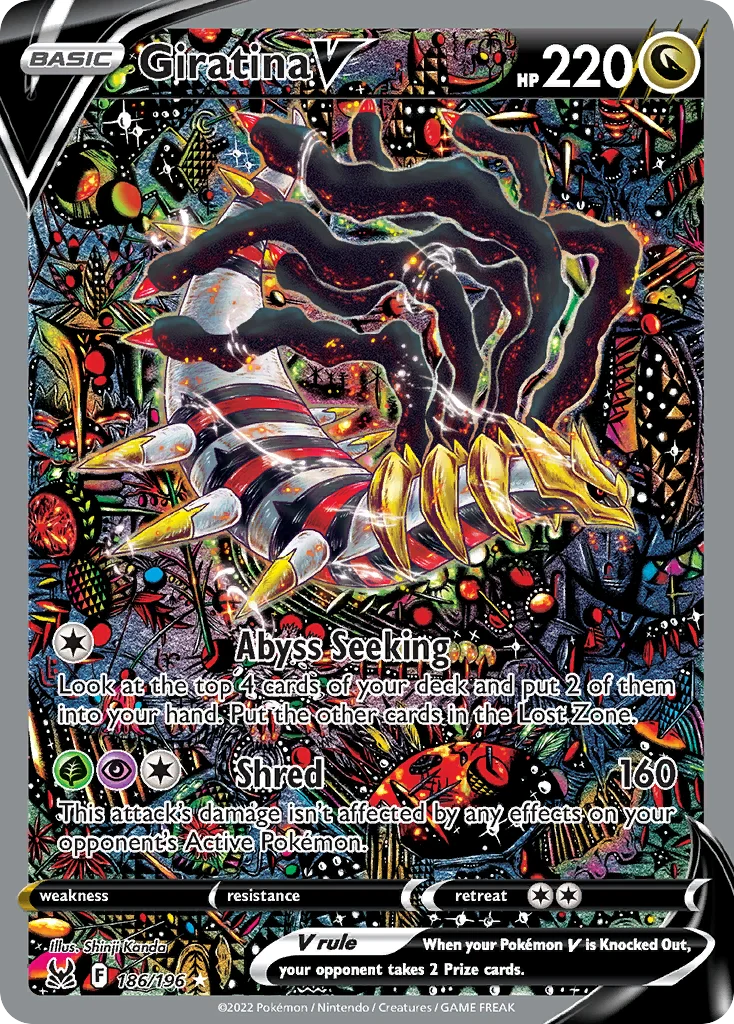Giratina V (Alternate Full Art) 186