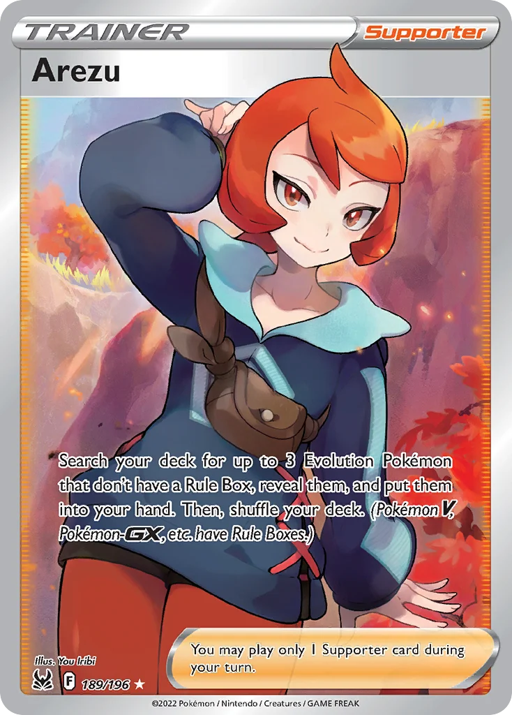 Arezu (Full Art) 189 Lost Origin