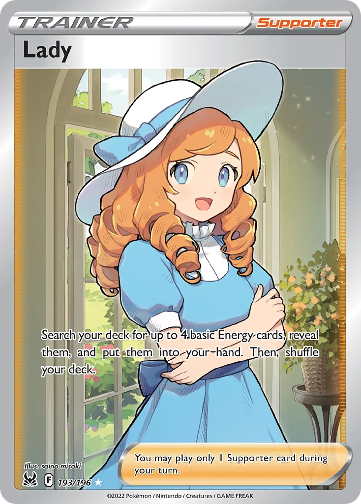 Lady (Full Art) 193 Lost Origin