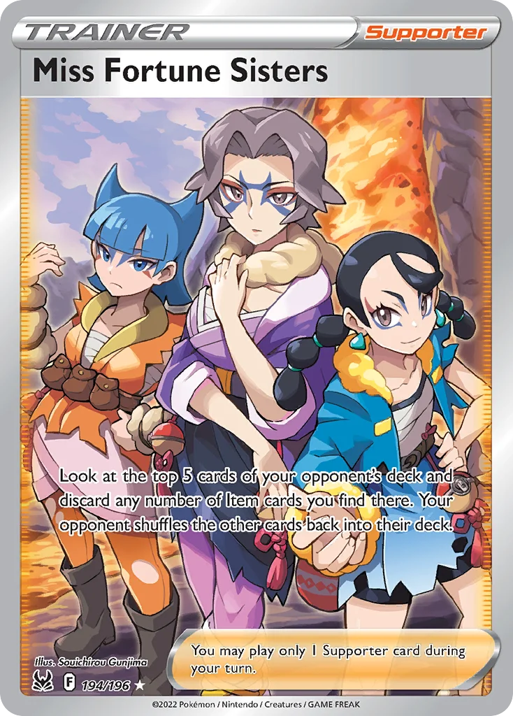 Miss Fortune Sisters (Full Art) 194 Lost Origin