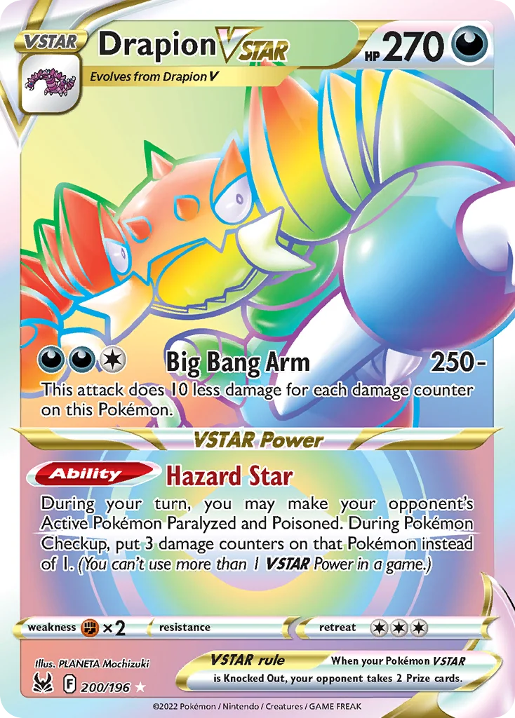 Drapion VSTAR (Secret) 200 Lost Origin