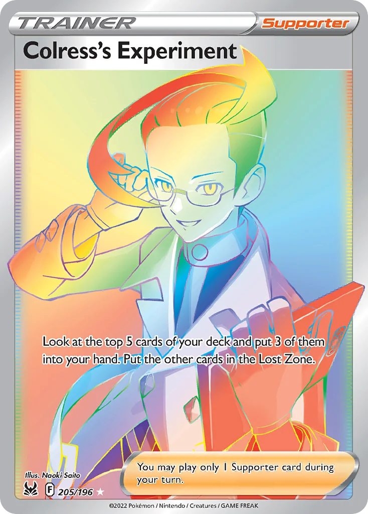Colress's Experiment (Secret) 205 Lost Origin