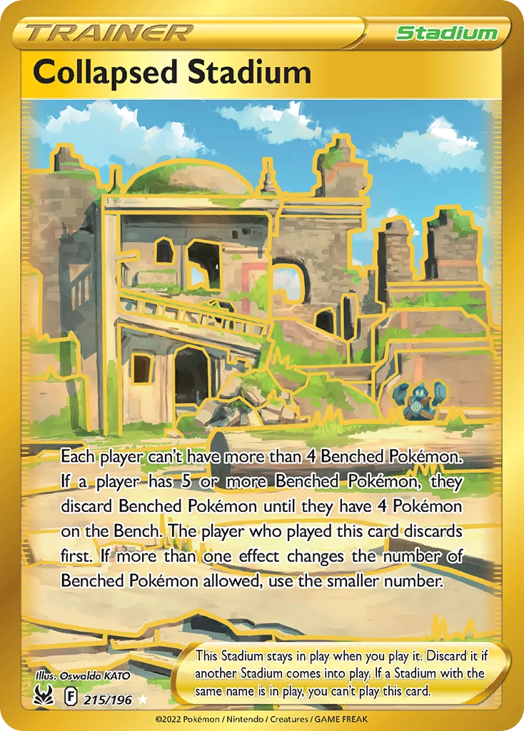 Collapsed Stadium (Secret) 215 Lost Origin