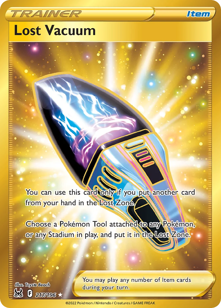 Lost Vacuum 217 Lost Origin Pokemon Card