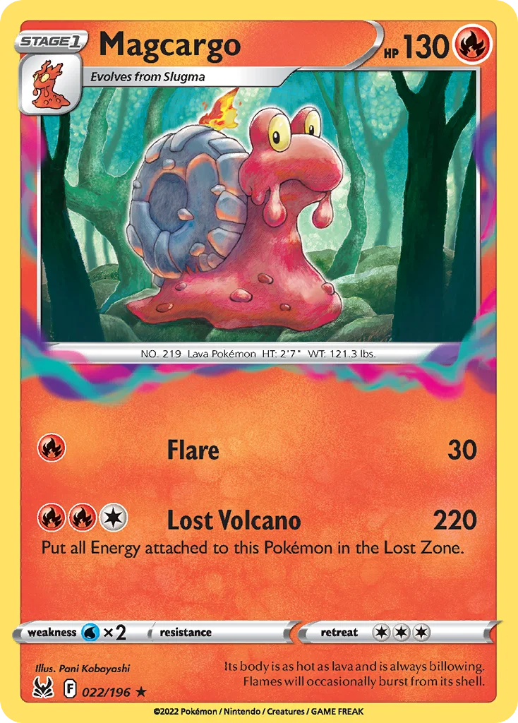 Magcargo 022 Lost Origin
