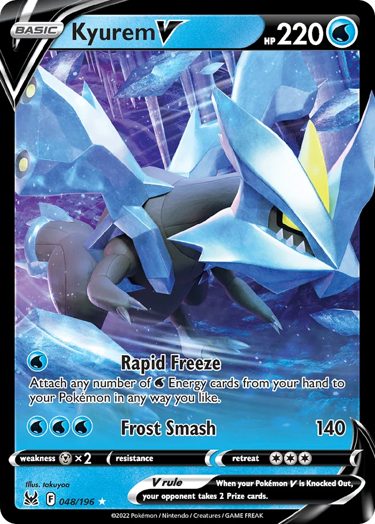 Kyurem V 048 Lost Origin