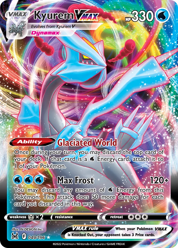Kyurem VMAX 049 Lost Origin