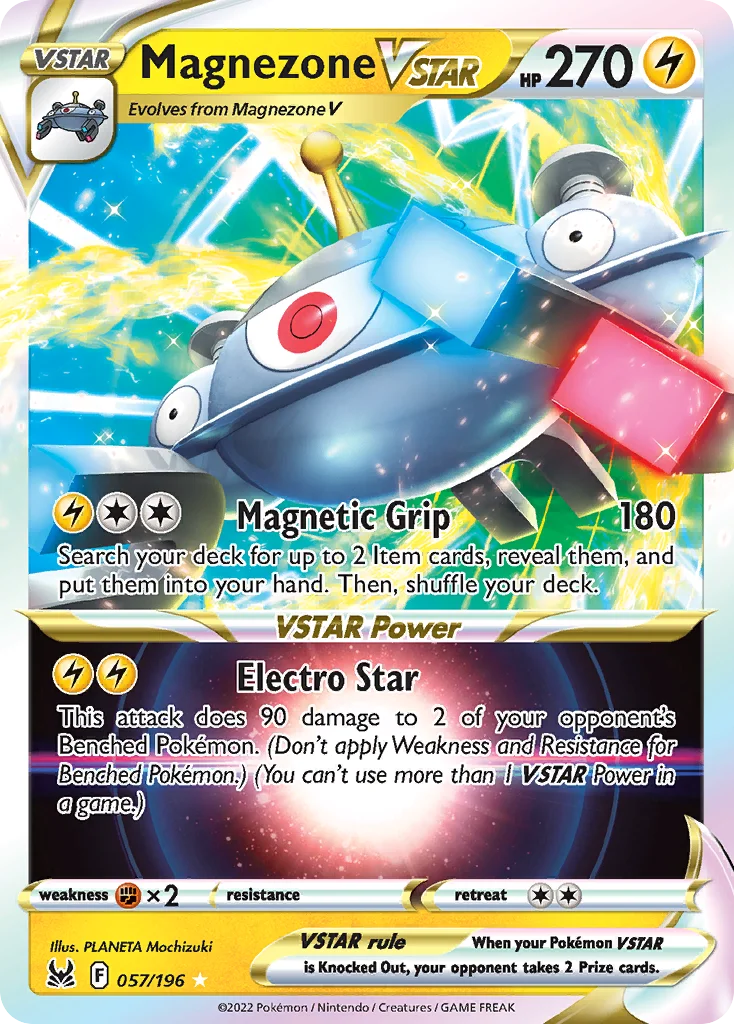 Magnezone VSTAR 057 Lost Origin Pokemon Card