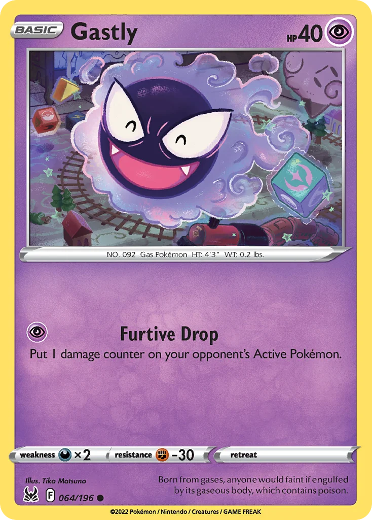 Gastly 064 Lost Origin