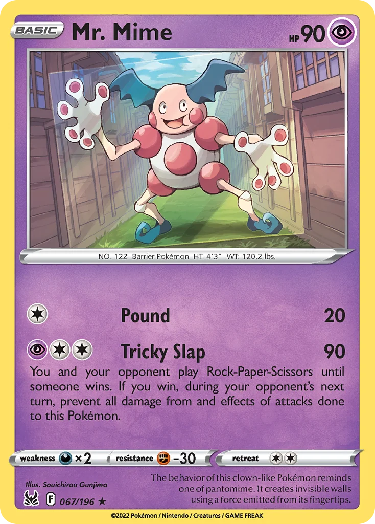 Mr. Mime 067 Lost Origin