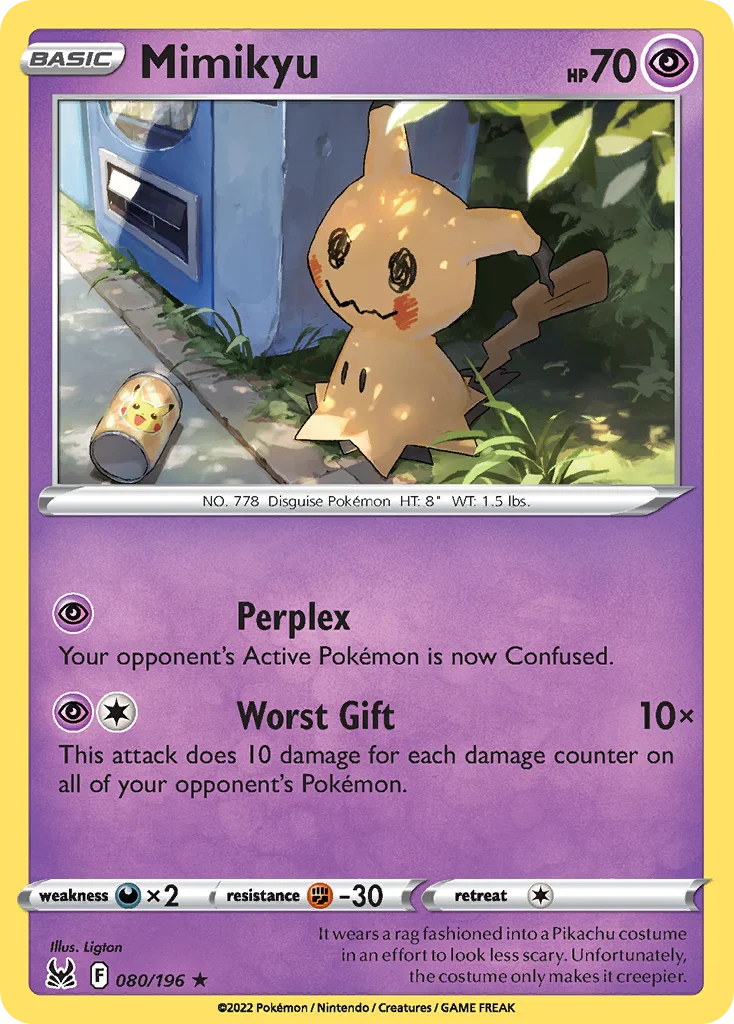 Mimikyu 080 Lost Origin