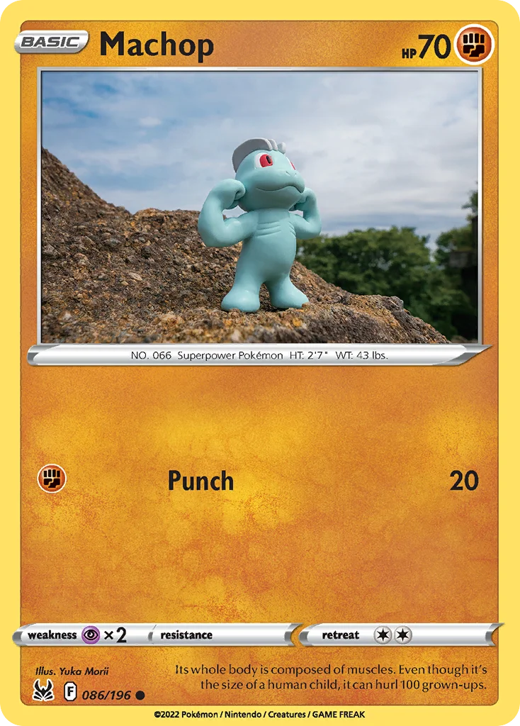 Machop 086 Lost Origin