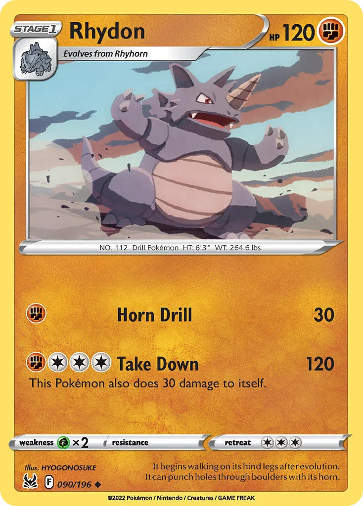 Rhydon 090 Lost Origin