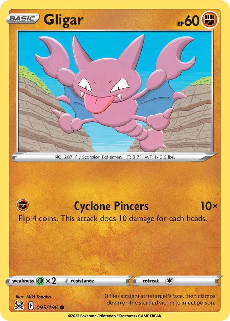 Gligar 095 Lost Origin