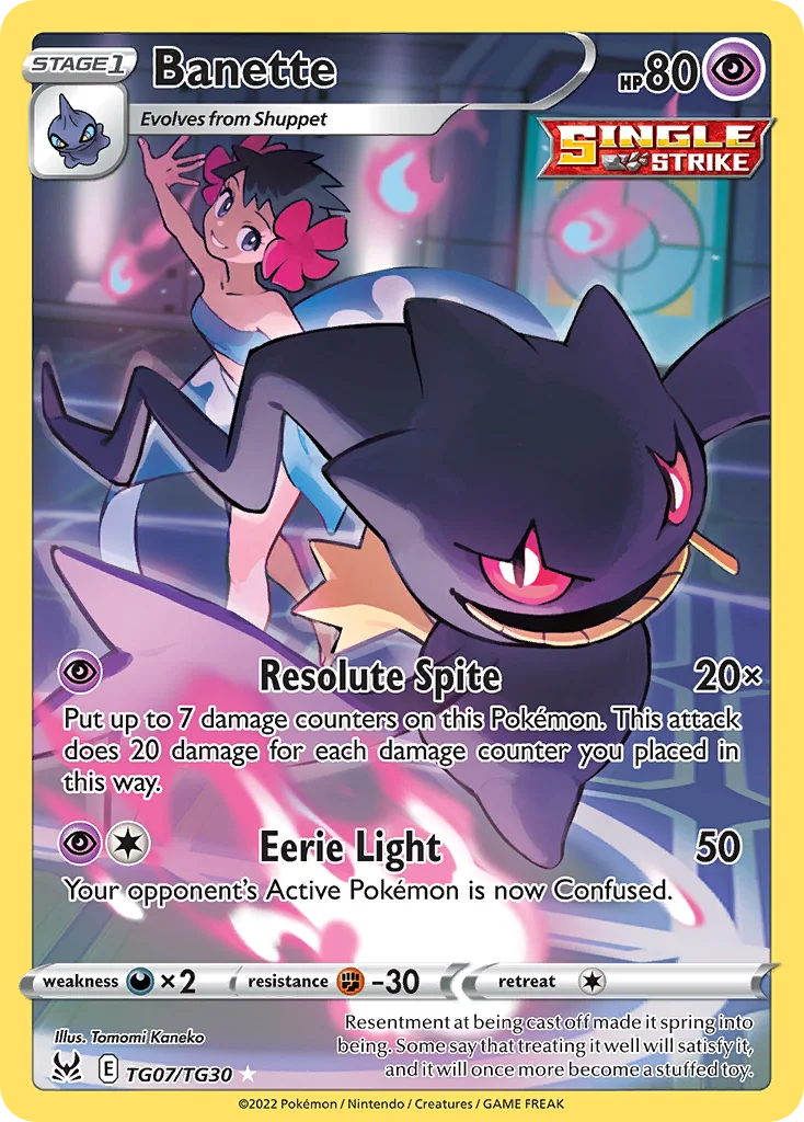 Banette TG07 Lost Origin