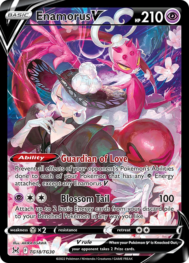 Enamorus V TG18 Lost Origin